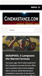 Mobile Screenshot of cinemastance.com